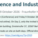 OWIN6G Conference and Industrial Day Schedule
